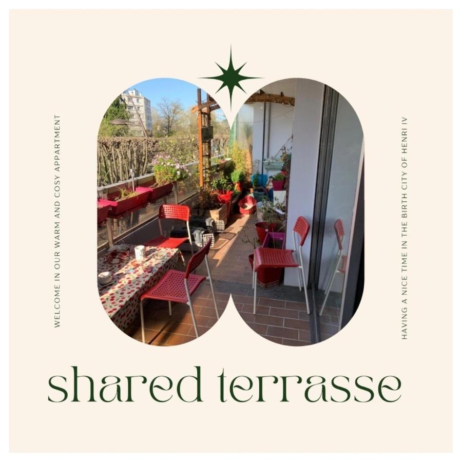 Chez Ramses Et Richelieu Bed & Breakfast Pau Bagian luar foto
